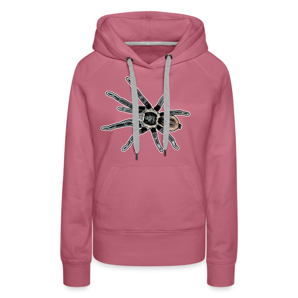 Frauen Hoodie Tliltocatl vagans - Malve