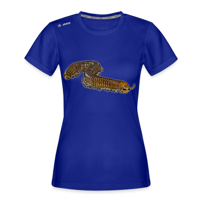 Frauen JAKO Sportswear T-Shirt Telodeinopus aoutii - Royalblau