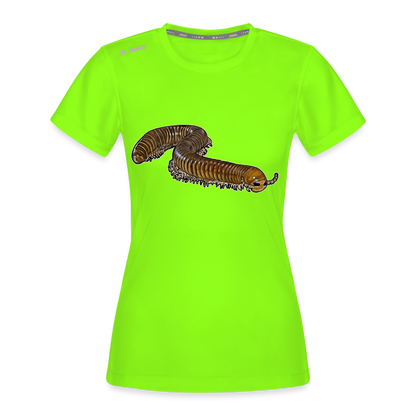 Frauen JAKO Sportswear T-Shirt Telodeinopus aoutii - Neongrün