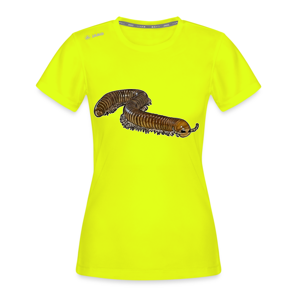 Frauen JAKO Sportswear T-Shirt Telodeinopus aoutii - Neongelb
