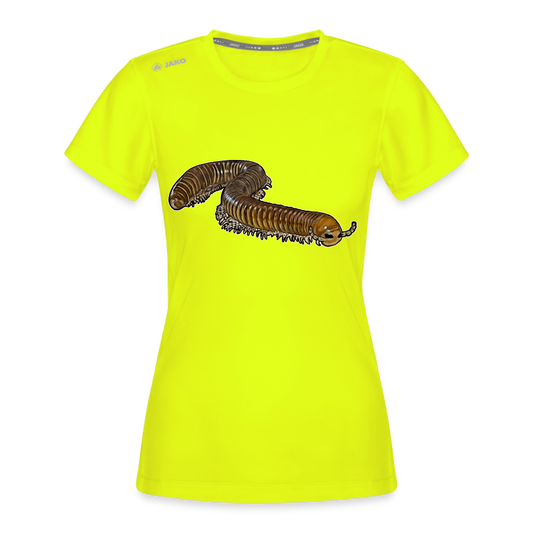 Frauen JAKO Sportswear T-Shirt Telodeinopus aoutii - Neongelb