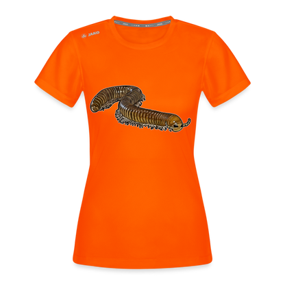 Frauen JAKO Sportswear T-Shirt Telodeinopus aoutii - Neonorange