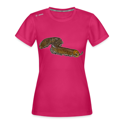 Frauen JAKO Sportswear T-Shirt Telodeinopus aoutii - dunkles Pink