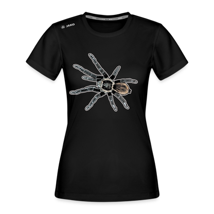 Frauen JAKO Sportswear T-Shirt Tliltocatl vagans - Schwarz