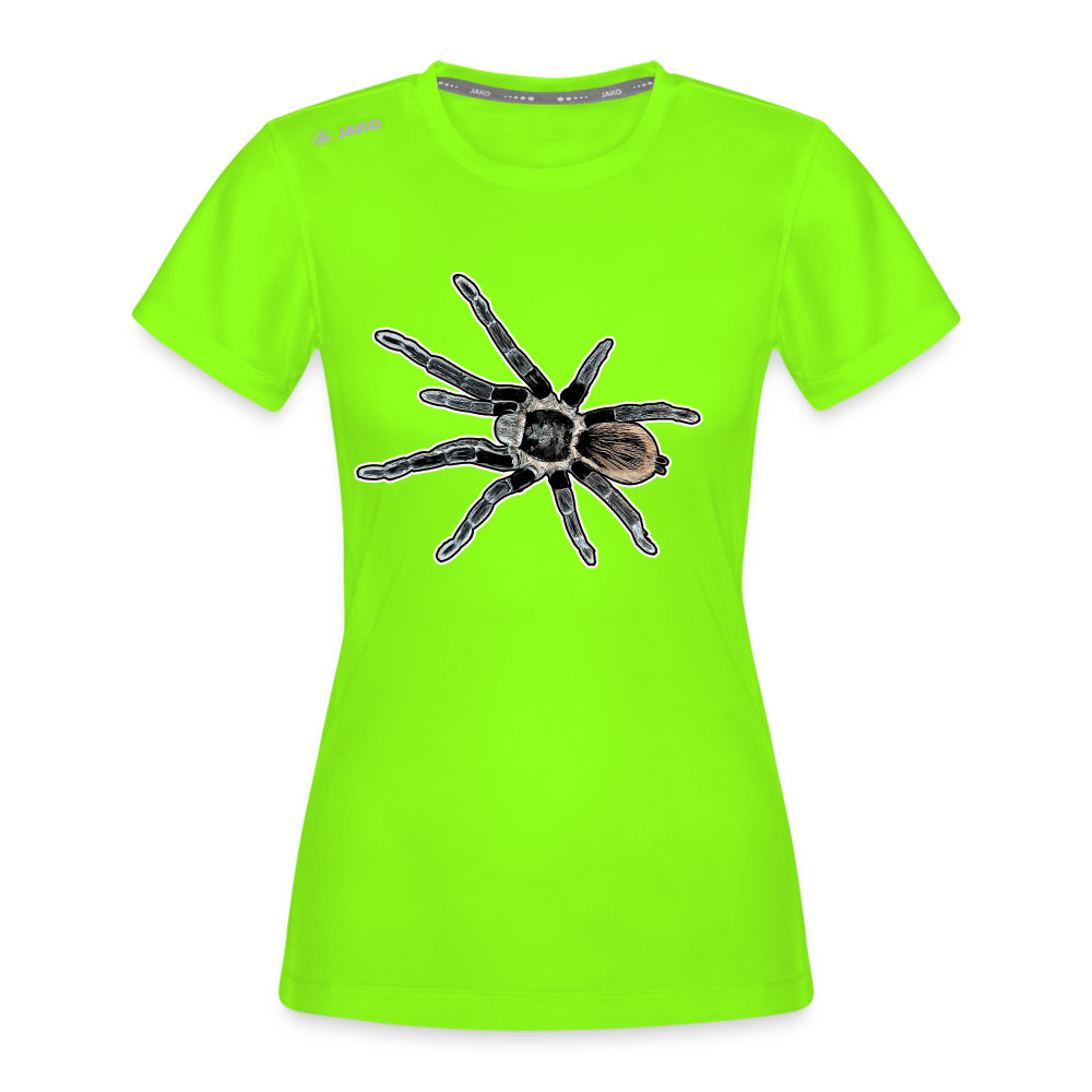 Frauen JAKO Sportswear T-Shirt Tliltocatl vagans - Neongrün