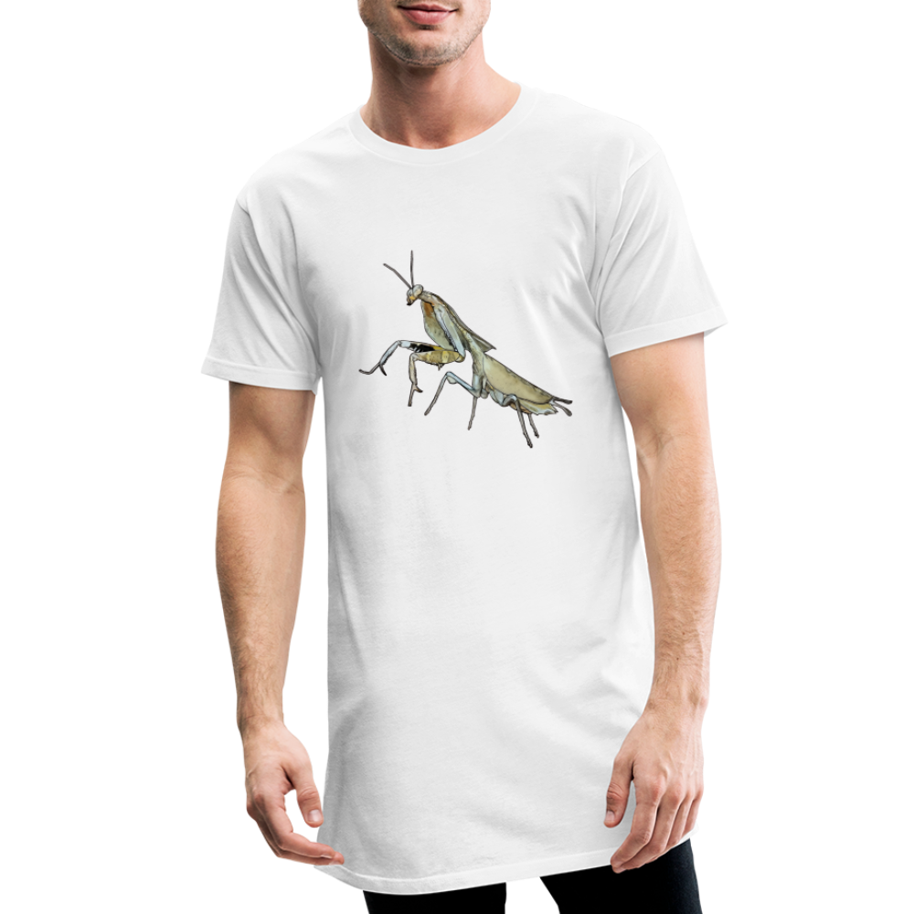 Männer Urban Longshirt Deroplatys truncata female - weiß