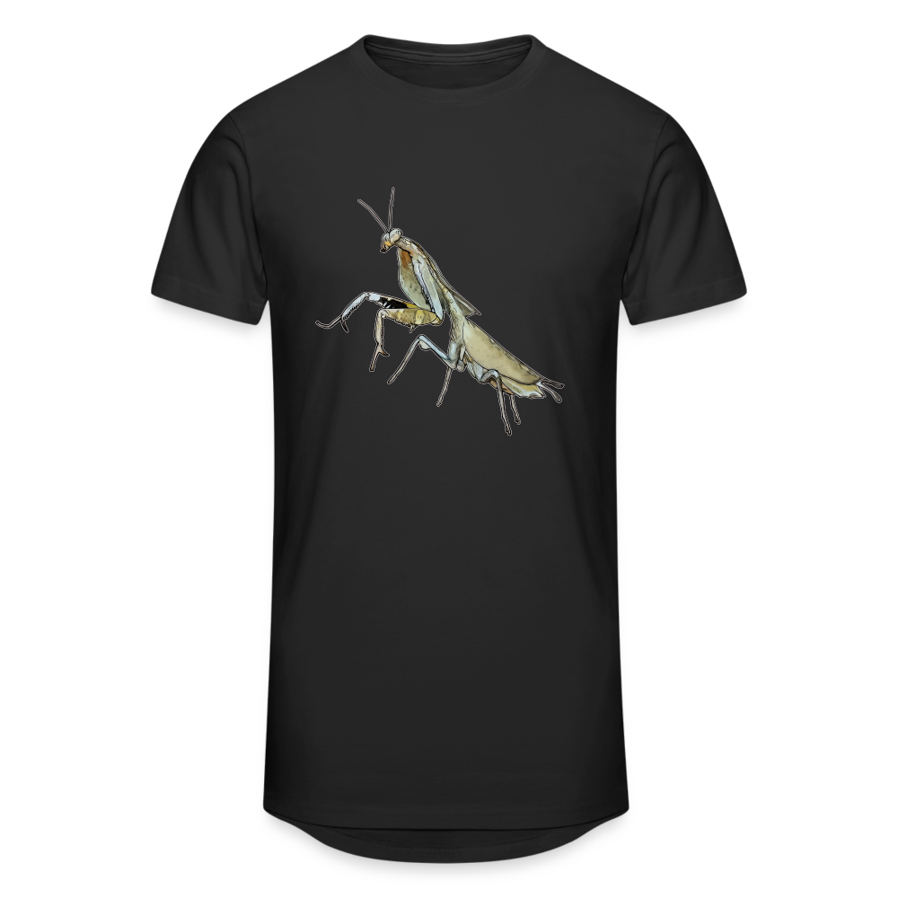 Männer Urban Longshirt Deroplatys truncata female - Schwarz