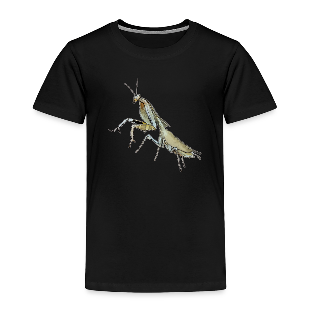 Kinder Basic T-Shirt Deroplatys truncata female - Schwarz