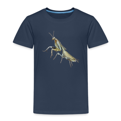 Kinder Basic T-Shirt Deroplatys truncata female - Navy