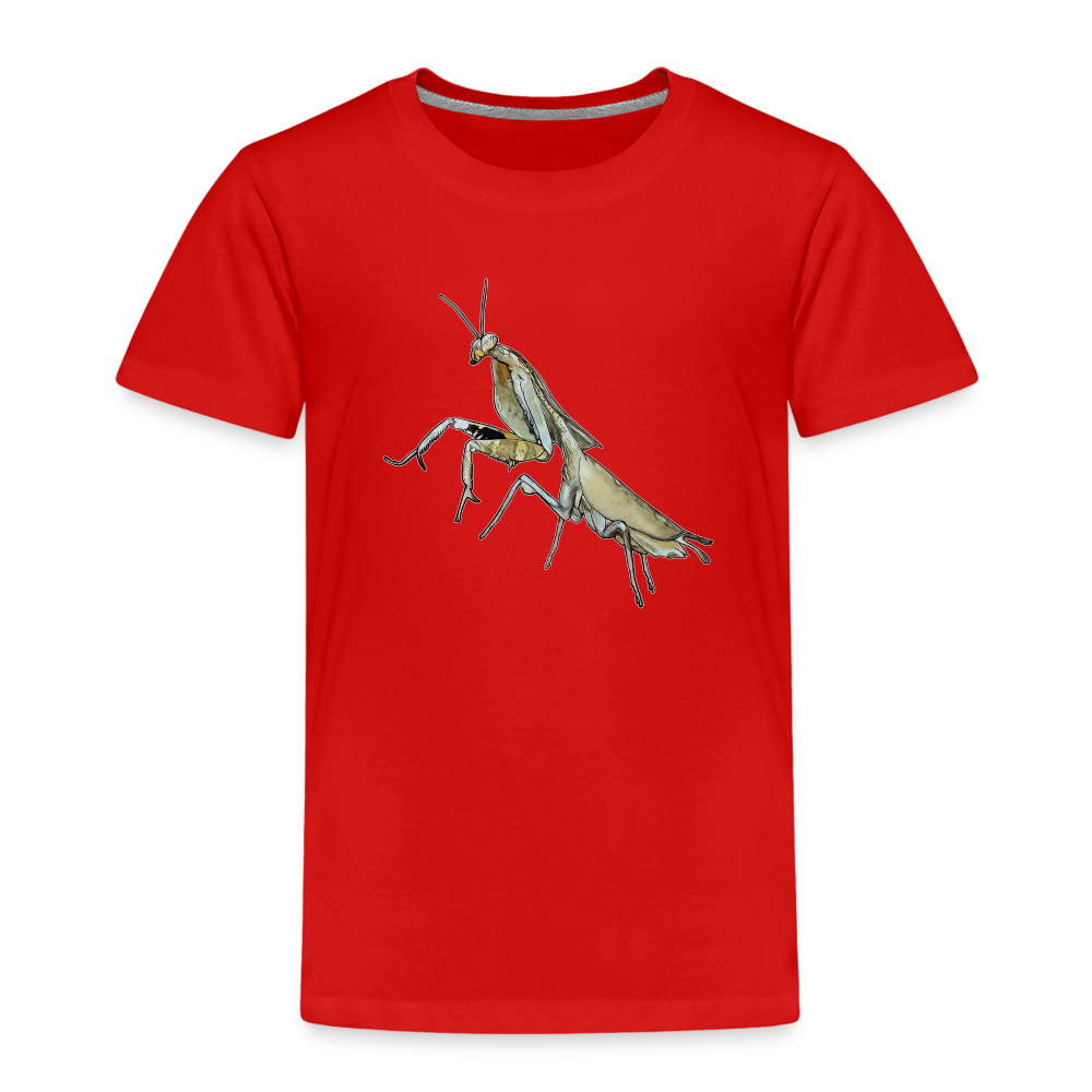 Kinder Basic T-Shirt Deroplatys truncata female - Rot