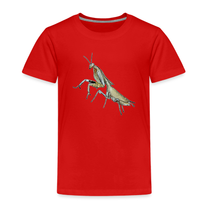 Kinder Basic T-Shirt Deroplatys truncata female - Rot