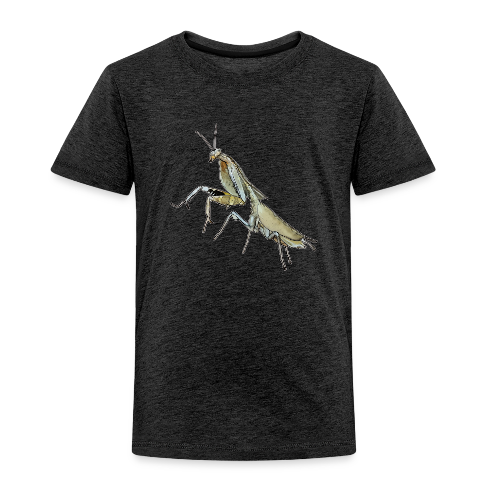 Kinder Basic T-Shirt Deroplatys truncata female - Anthrazit