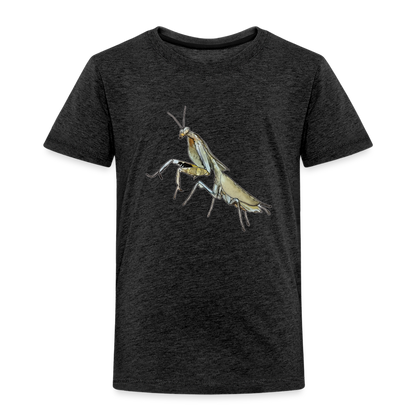 Kinder Basic T-Shirt Deroplatys truncata female - Anthrazit