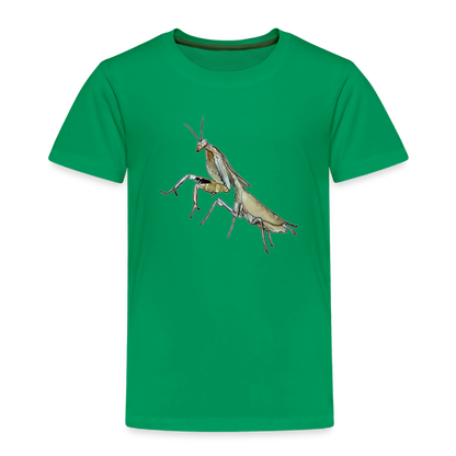 Kinder Basic T-Shirt Deroplatys truncata female - Kelly Green