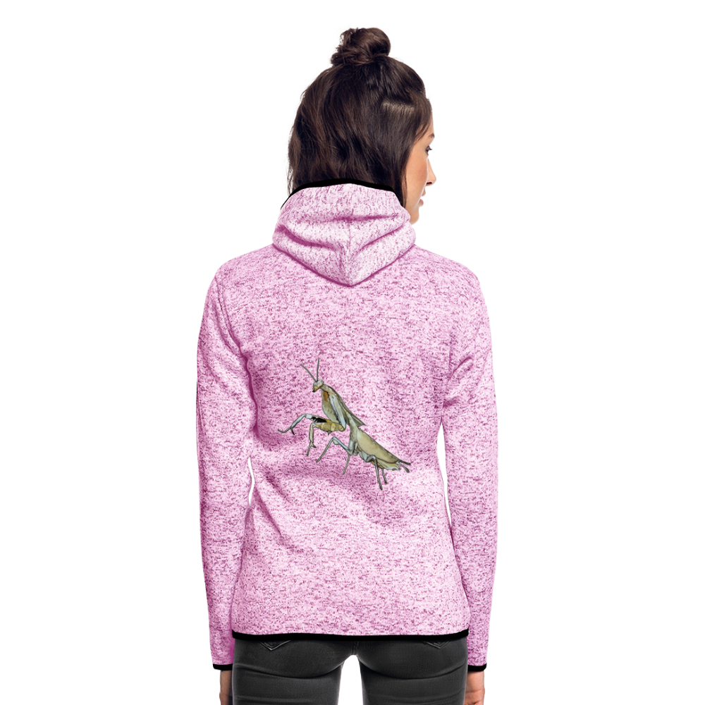 Frauen Kapuzen-Fleecejacke Deroplatys truncata female - Lila meliert