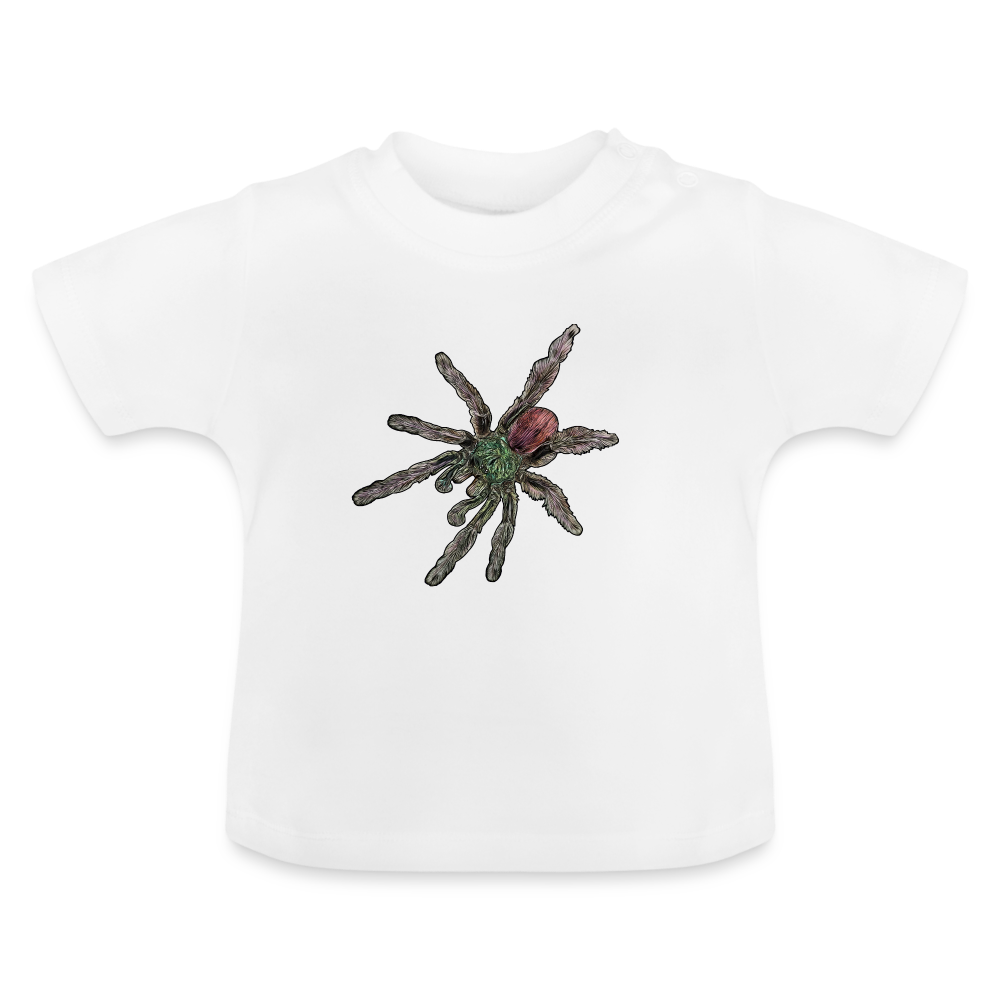 Baby T-Shirt Caribena versicolor - weiß