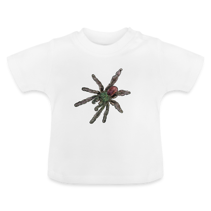 Baby T-Shirt Caribena versicolor - weiß