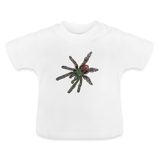 Baby T-Shirt Caribena versicolor - weiß