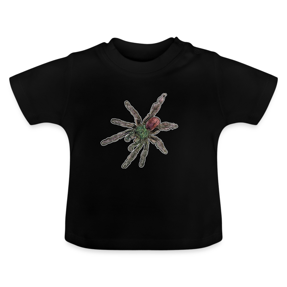 Baby T-Shirt Caribena versicolor - Schwarz