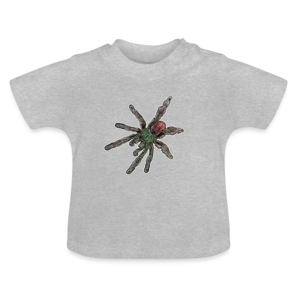 Baby T-Shirt Caribena versicolor - Grau meliert