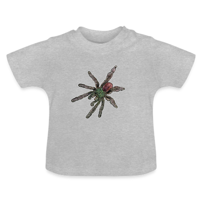Baby T-Shirt Caribena versicolor - Grau meliert
