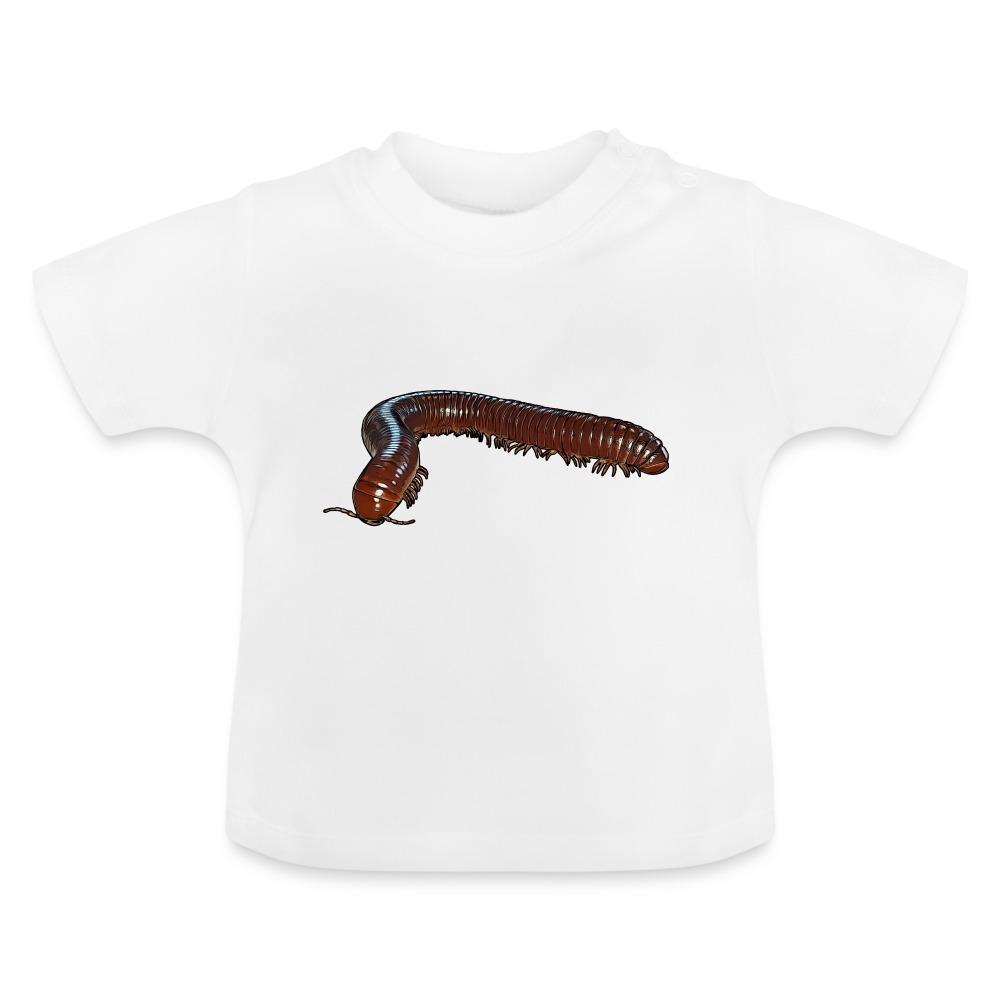 Baby T-Shirt Ophistreptus guineensis - weiß