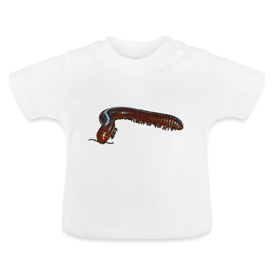 Baby T-Shirt Ophistreptus guineensis - weiß
