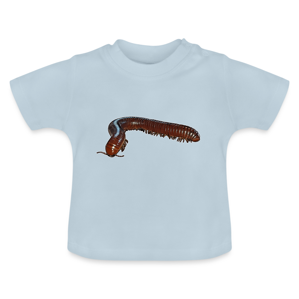 Baby T-Shirt Ophistreptus guineensis - Hellblau