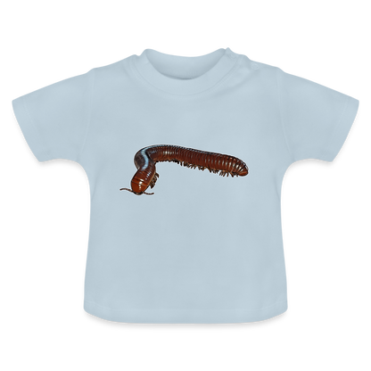 Baby T-Shirt Ophistreptus guineensis - Hellblau