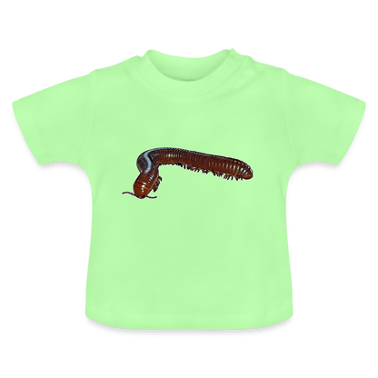 Baby T-Shirt Ophistreptus guineensis - Mintgrün