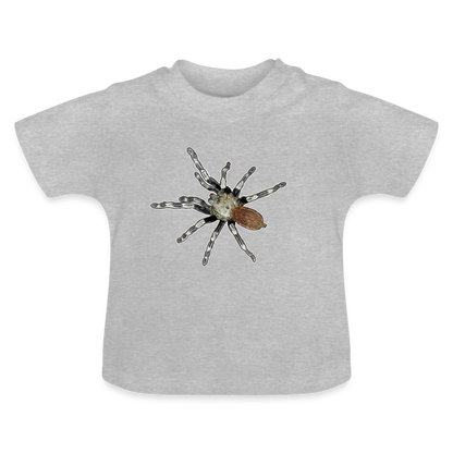 Baby T-Shirt Nhandu chromatus - Grau meliert