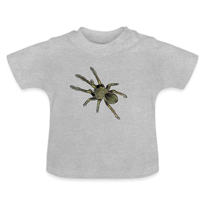 Baby T-Shirt Ephebopus murinus - Grau meliert