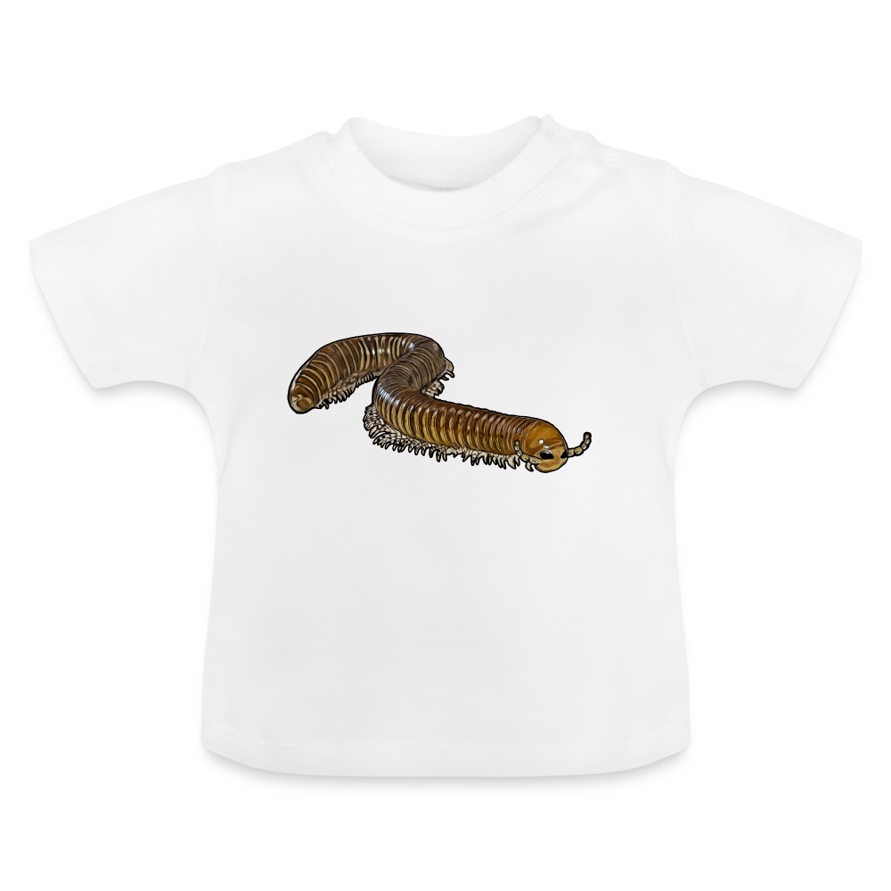 Baby T-Shirt Telodeinopus aoutii - weiß