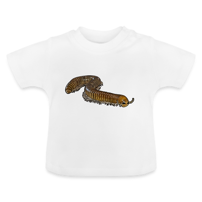 Baby T-Shirt Telodeinopus aoutii - weiß