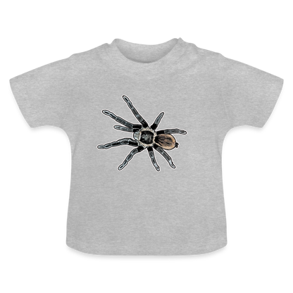 Baby T-Shirt Tliltocatl vagans - Grau meliert