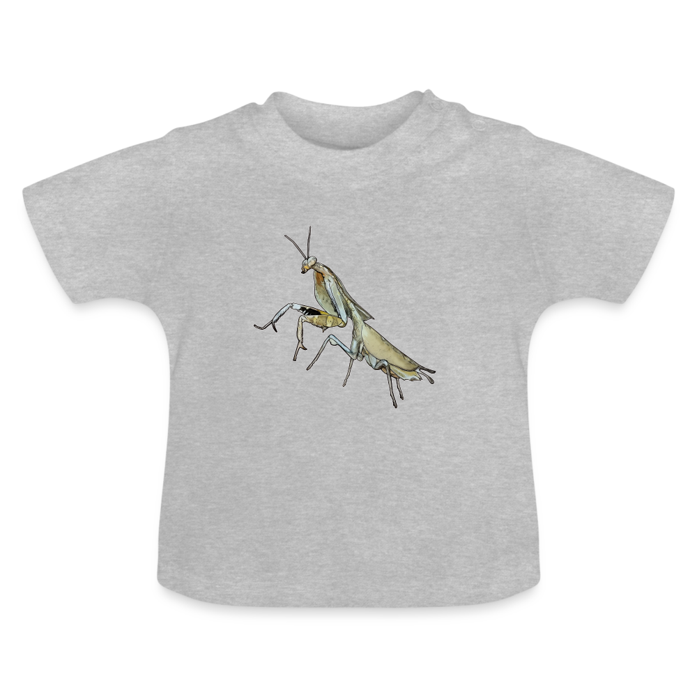 Baby T-Shirt Deroplatys truncata female - Grau meliert