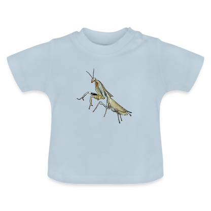Baby T-Shirt Deroplatys truncata female - Hellblau