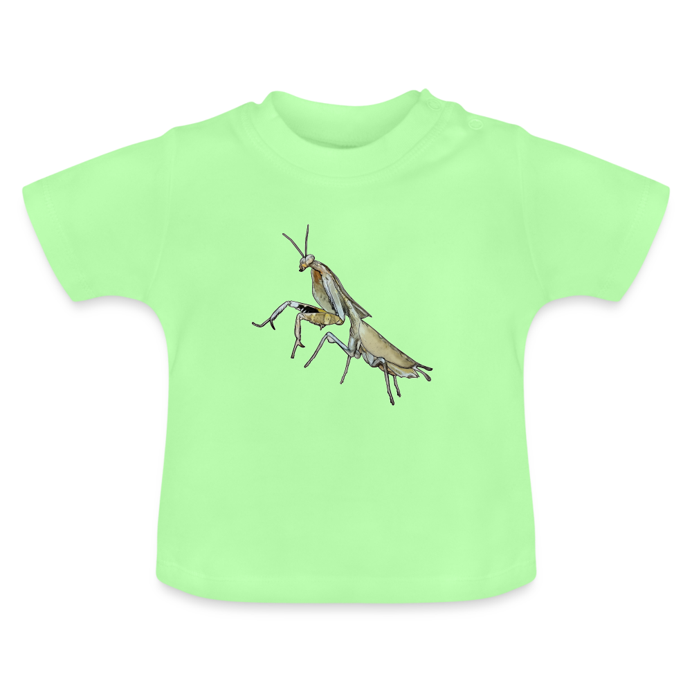 Baby T-Shirt Deroplatys truncata female - Mintgrün