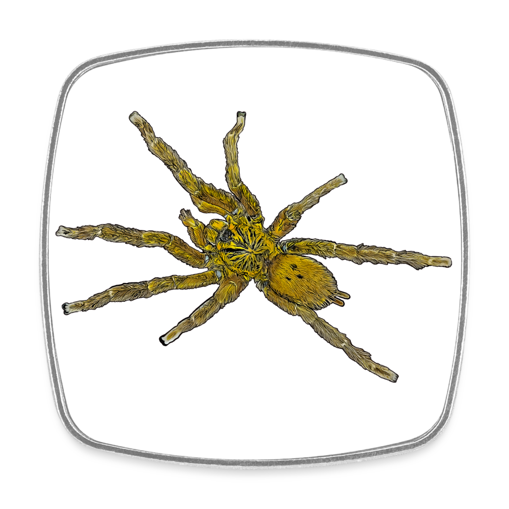 Kühlschrankmagnet eckig Pterinochilus murinus umv - weiß