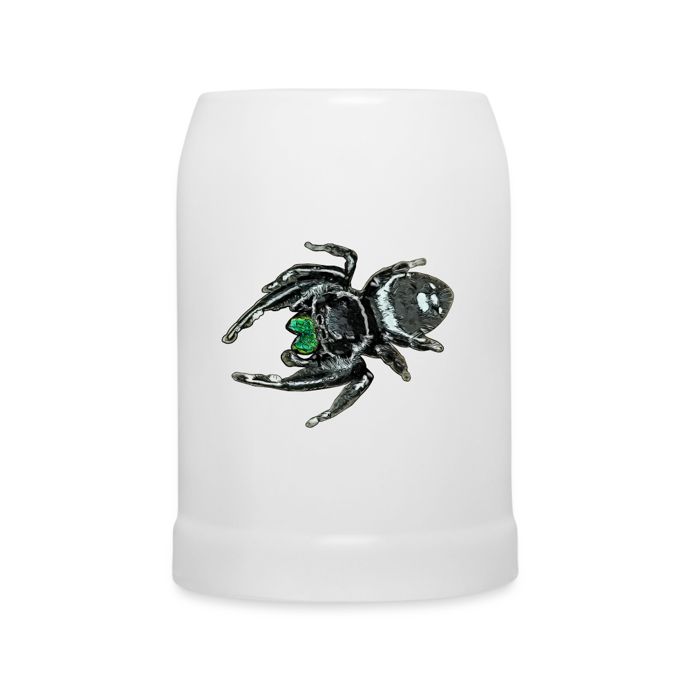 Bierkrug Phidippus regius White Bahamas male - weiß