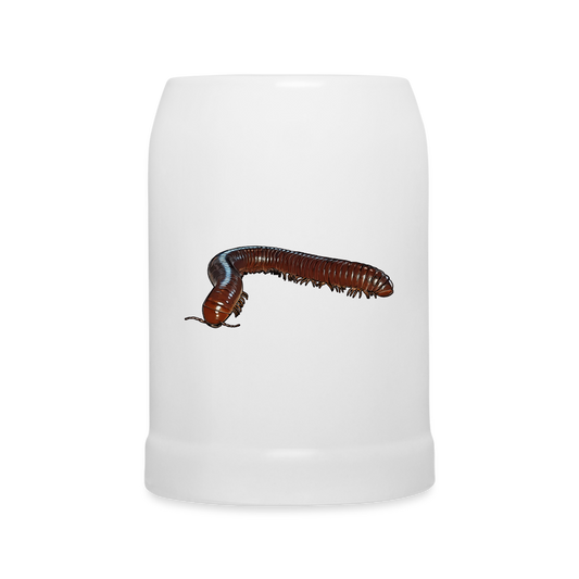 Bierkrug Ophistreptus guineensis - weiß