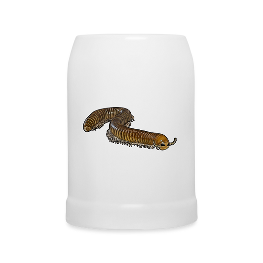 Bierkrug Telodeinopus aoutii - weiß