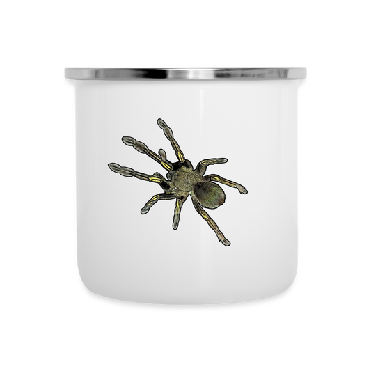 Emaille-Tasse Ephebopus murinus - weiß