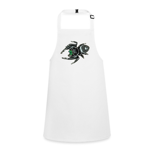 Kinder Kochschürze Phidippus regius White Bahamas male - weiß