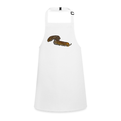 Kinder Kochschürze Telodeinopus aoutii - weiß