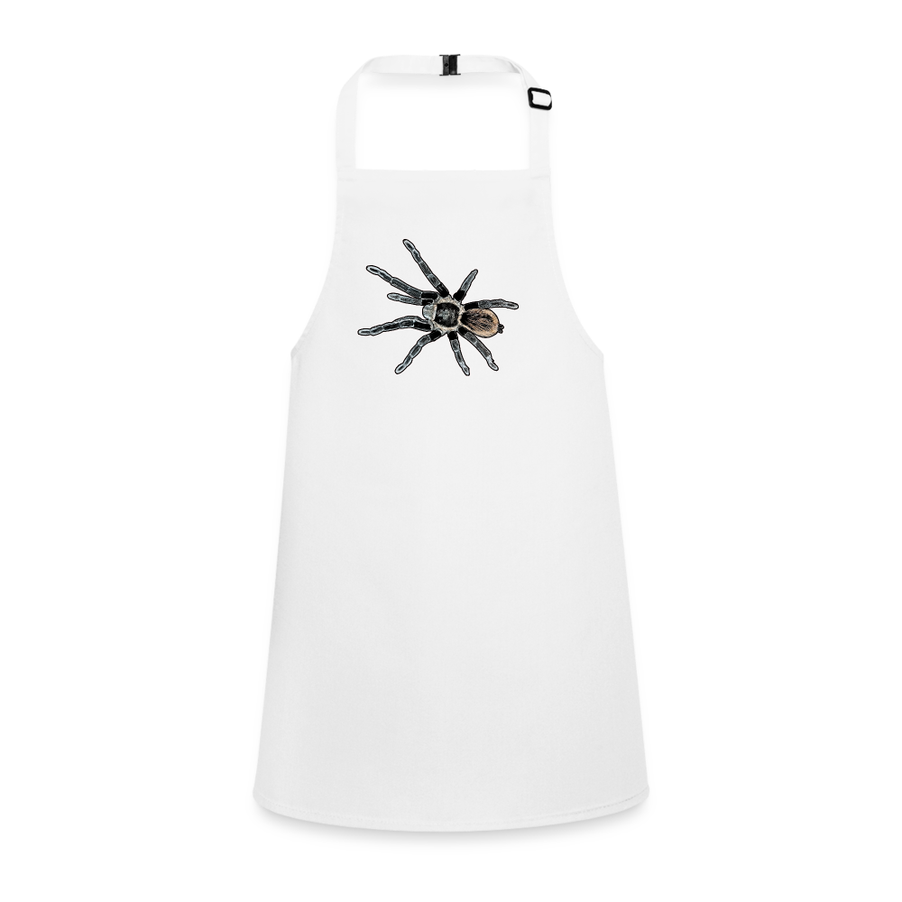 Kinder Kochschürze Tliltocatl vagans - weiß