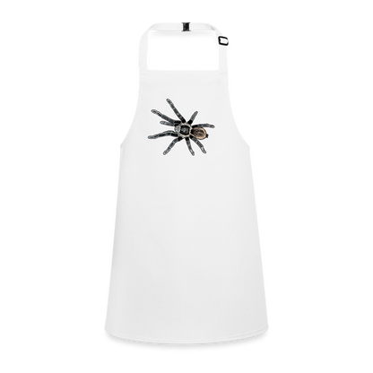 Kinder Kochschürze Tliltocatl vagans - weiß