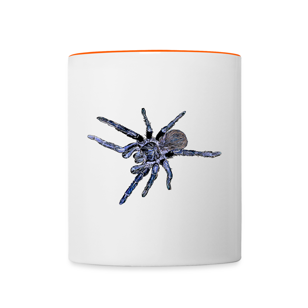 Tasse farbig Pterinopelma sazimai - Weiß/Orange