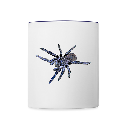 Tasse farbig Pterinopelma sazimai - Weiß/Kobaltblau