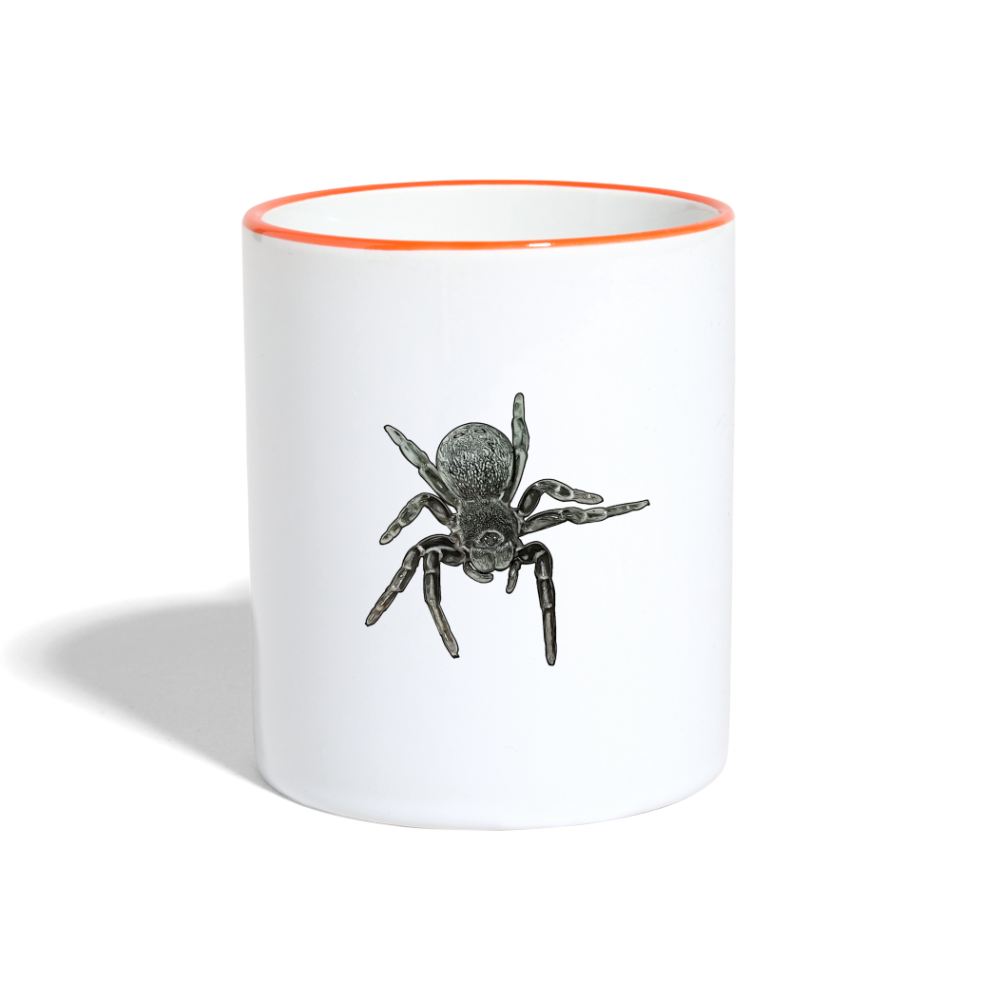 Tasse Farbig Eresus walckenaeri - Weiß/Orange